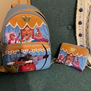 Lounge fly backpack and wallet